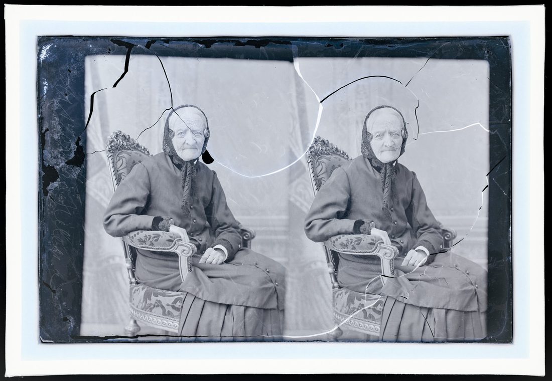 Józefa z Szyszkowskich Rzewuska, matka fotografa, portret, 1885