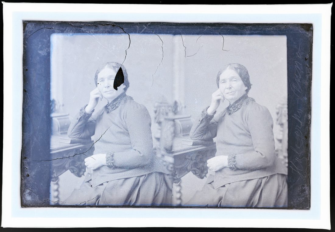Anna Huleczko (?), portret, 1875–1885