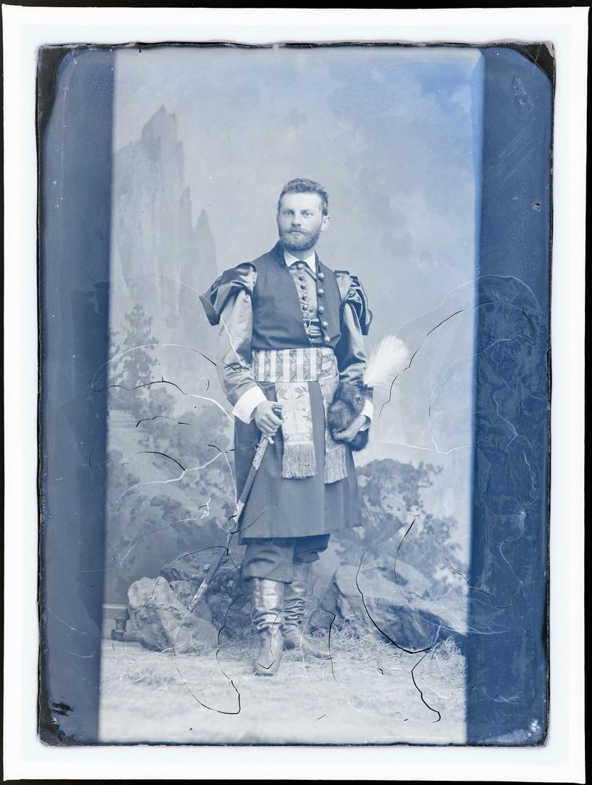 Mężczyzna w stroju polskim, portret