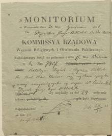 Monitorium (formularz)